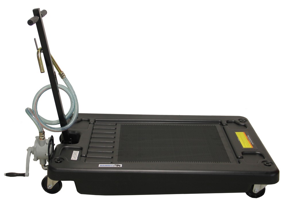 Oil drain dolly with hand pump 17 gallons Valkenpower